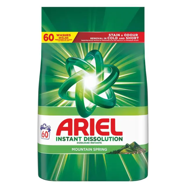 Ariel Mountain Spring 3,9kg/60 pranja Ariel