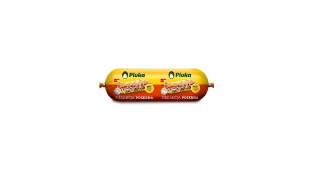 Pivka pileca kobasica 40 400 g PIVKA