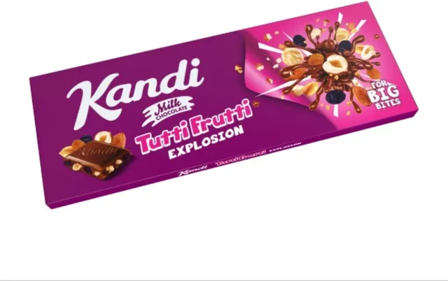 COKOLADA KANDI TUTTI FRUTTI 80gr KANDIT
