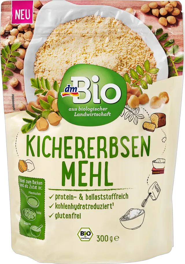 dmBio brašno od leblebije 300g dmBio