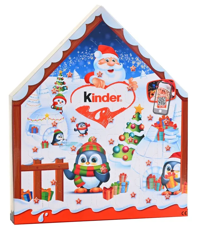 KINDER ADVENT KALENDAR 184G NG DELTA DMD - FERRERO