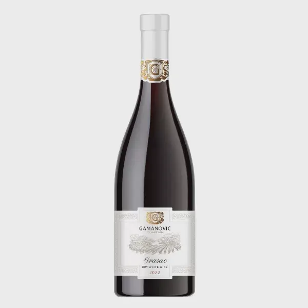 Vino belo Grasac Gamanovic 0,75l Vinarija Gamanovic