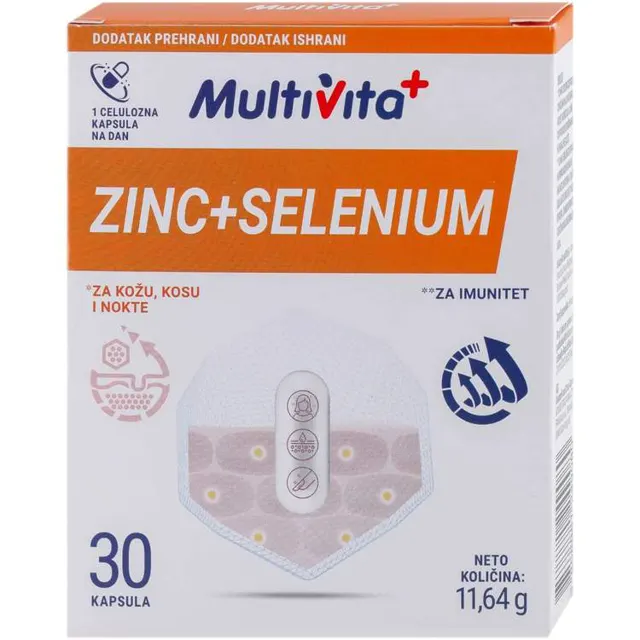 MULTIVITA CINK+SELEN 28 g MULTIVITA