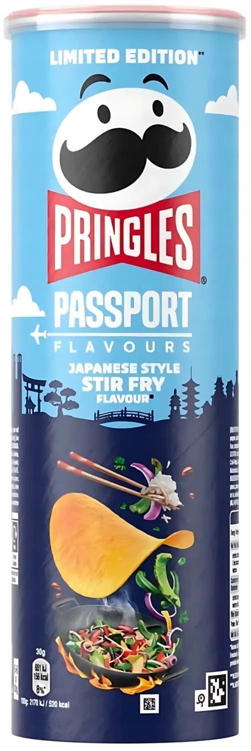 ČIPS PRINGLES JAP STY STIR FRY 165G PRINGLES