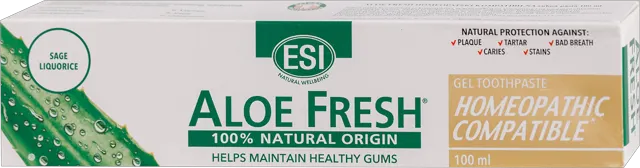 ESI Aloe Fresh HOMEO.pasta za zube 100ml ESI