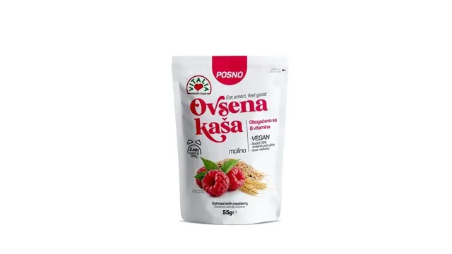 Ovsena kasa malina 55g #12 Vitalia VITALIA