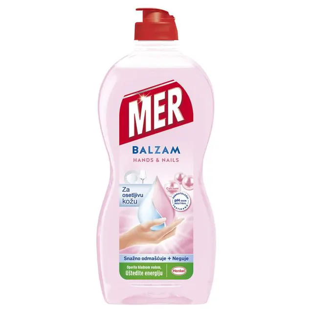 Det.za ruc.pr.sud.Mer Bals.Hand&Cal450ml Mer