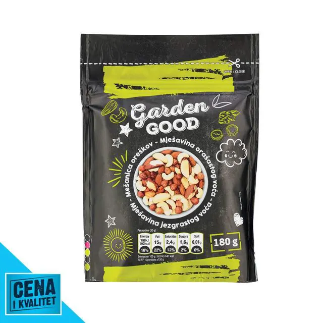 MIX ORAŠASTOG VOĆA 180G GG GARDEN GOOD