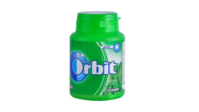 ZVAKE ORBIT SPEARMINT 46P BOTTLE 65G ORBIT