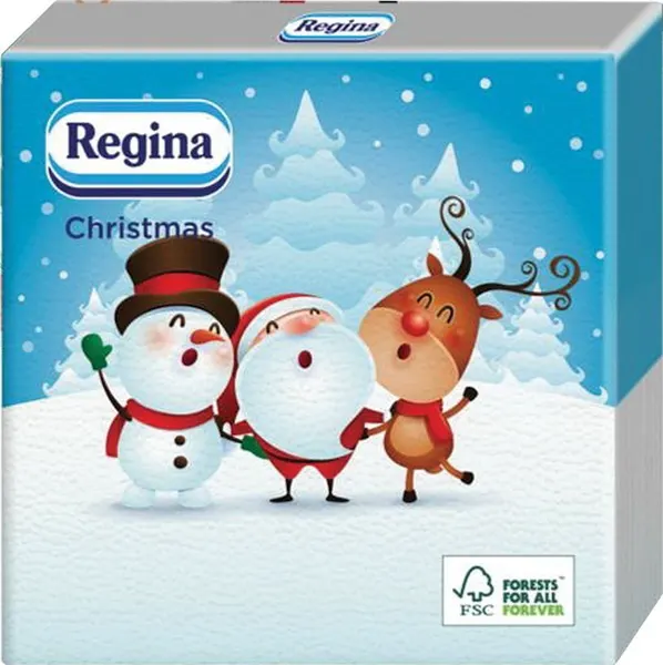 SALVETE CHRISTM 33X33 1S 20KOM REGI REGINA