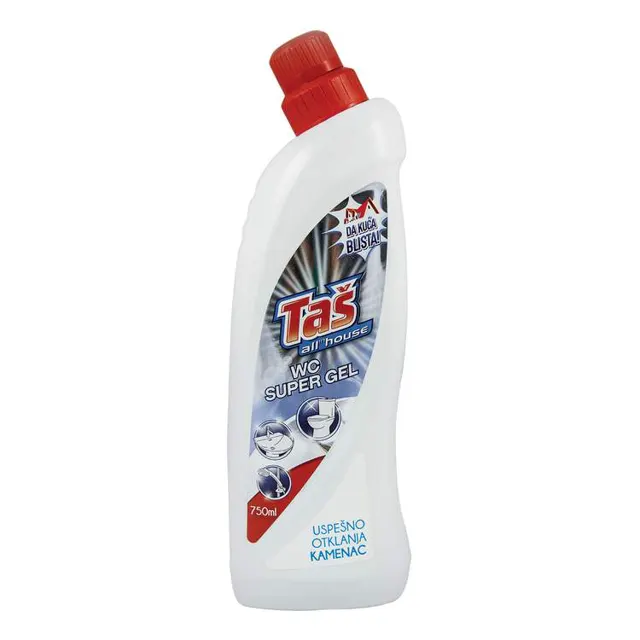 Sredstvo za ciscenje toaleta TAS WC super gel 0750 Albus 750 ml TAS