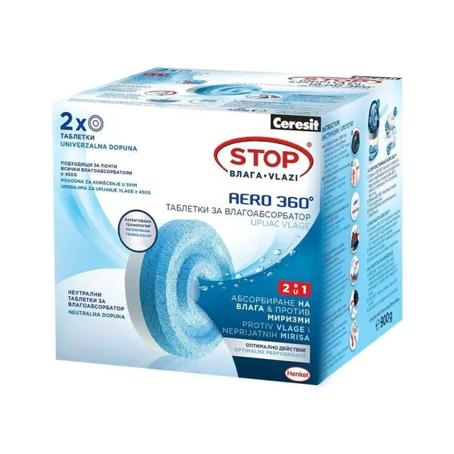 Ceresit AERO tablete dopuna 2/1 450 g Ceresit STOP