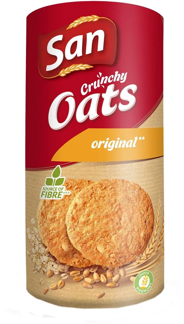 BISKVIT SAN CRUNCHY OATS 215G