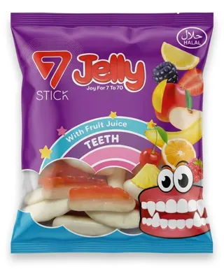 BOMBONE GUMENE 7 JELLY TEETH 100gr
