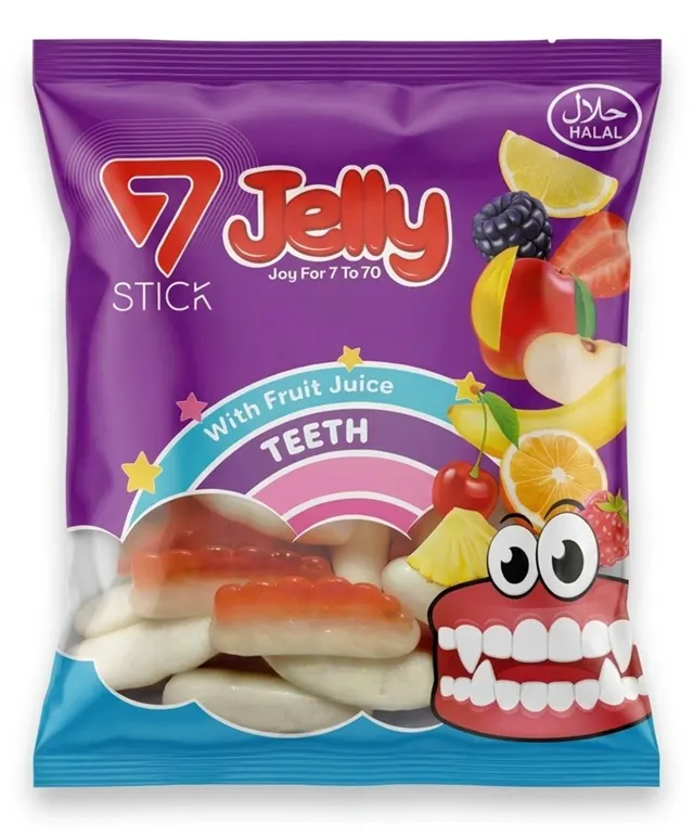 BOMBONE GUMENE 7 JELLY TEETH 100gr KOPENEX PLUS DOO