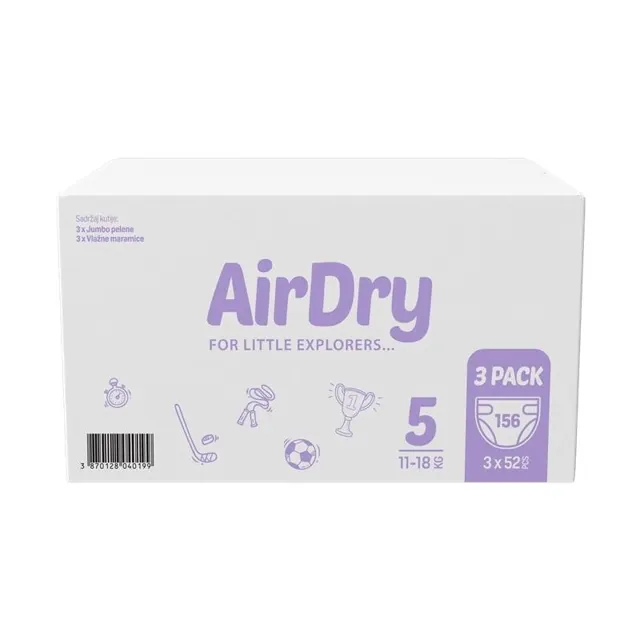 PELENE AIR DRY JUNIOR 5 MONTHLY 156/1 VIOLETA DELTA DMD