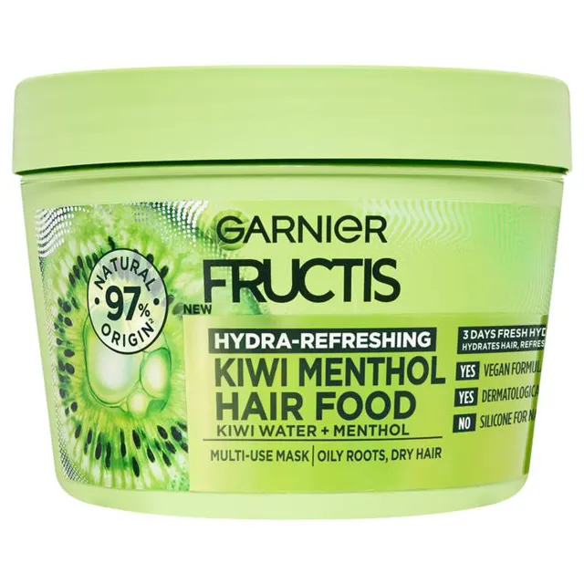 GARNIER FRU. KIWI MENTHOL HF maska 390ml GARNIER FRUCTIS