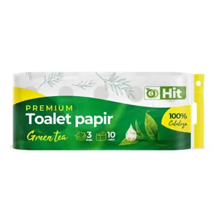 TOAL.PAPIR HIT GREEN TEA 10/1 3s