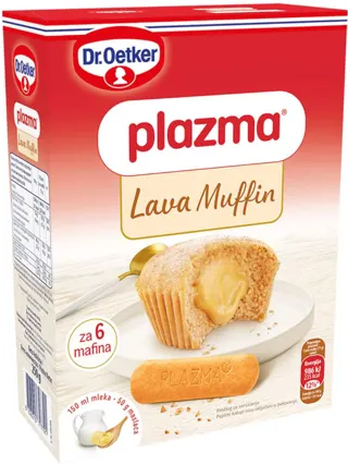 Smesa za lava mafin Plazma Dr.Oetker250g