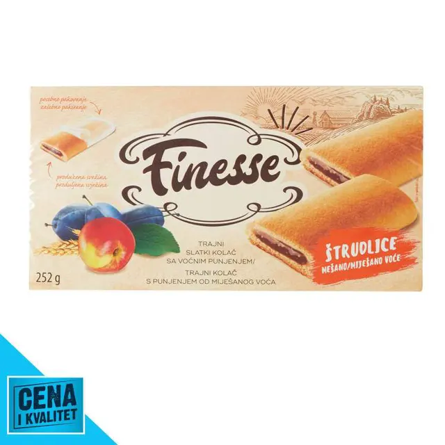 ŠTRUDLA MEŠANA 252G FINESSE FINESSE