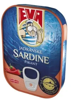SARDINA PIKANT JADRAN EVA 115G PODRAVKA