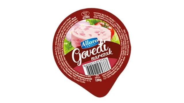 NAREZAK GOVEDJI ALLORO 100G ALU ALLORO