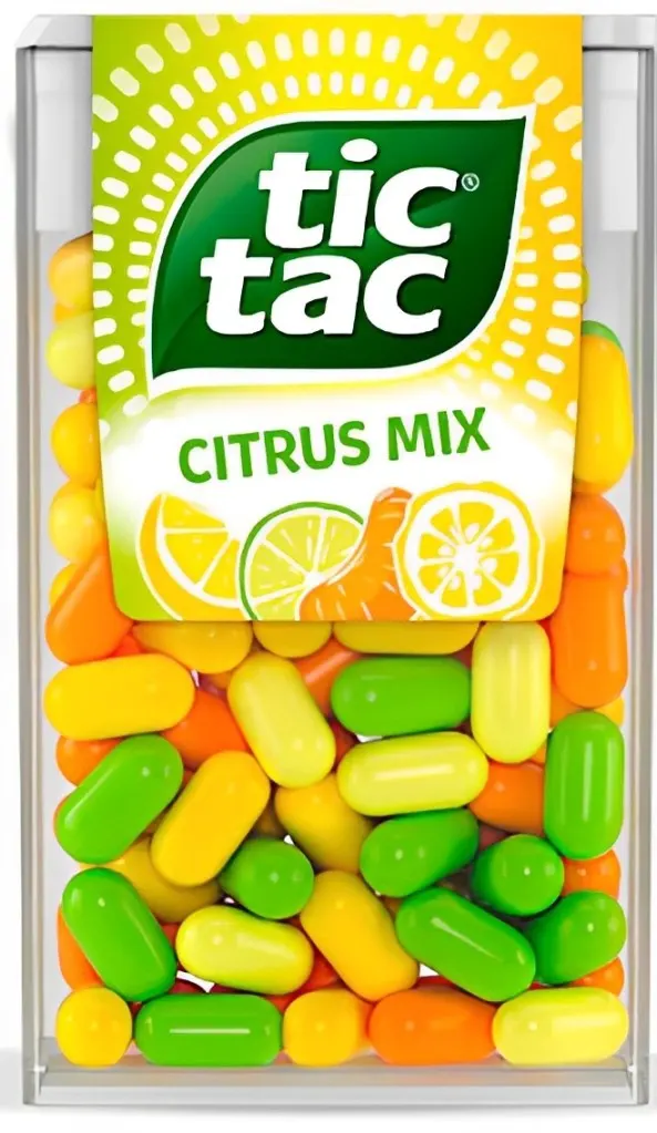 BOMBONE TIC TAC CITRUS 54G FERRERO TIC TAC