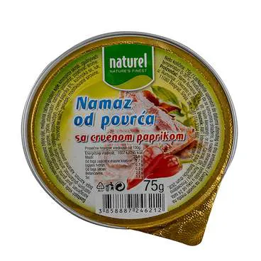 pasteta od povrca sa paprikom naturel 75g awt NATUREL
