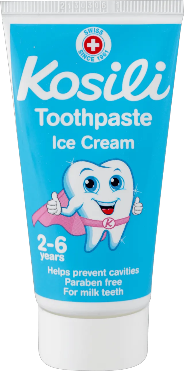 Pasta za zube decija KOSILI 0050 ice cream 50 ml Lomax Company DOO Subotica