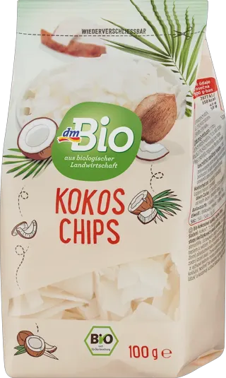 dmBio sušeni kokos u listićima 100g