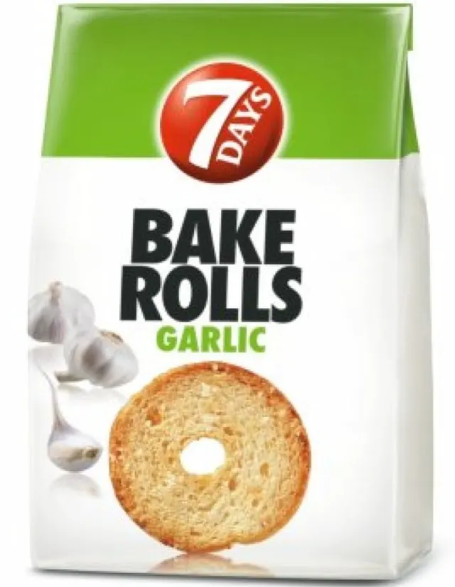 BACE ROLLS GARLIC 150 gr BAKE ROLLS