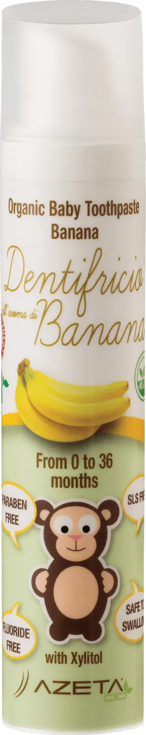 AZETAbio pasta za zube 0-36m.banana50ml AZETAbio
