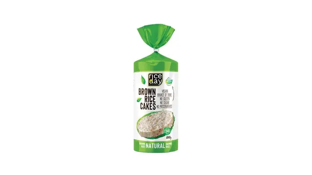 GALETE PIRINCANE BROWN RICE CAKES NATURAL 100G Brown rice