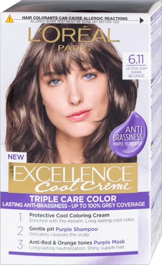 Boja za kosu Excellence Cool creme 6.11