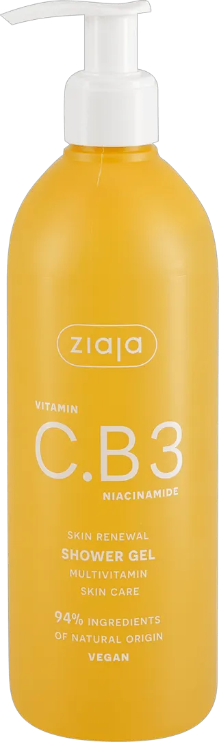 ziaja tuš/gel VITAMIN C.B3 NIACIN.400ml