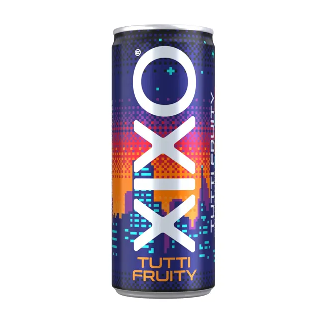 xixo sd tutty fruity can 0,25l apatinska Xixo