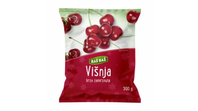 SMRZNUTO VOĆE VIŠNJA BAŠ BAŠ 300G BAS BAS
