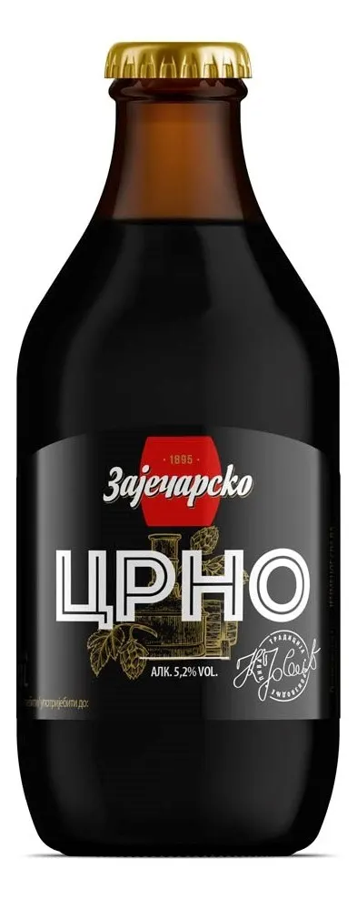Zaječarsko pivo crno staklo owb 330 ml ZAJECARSKO