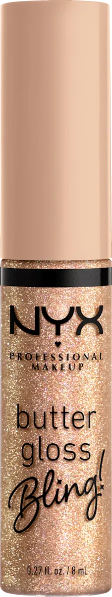 NYX butter gloss Bling! sjaj za usne 01 NYX