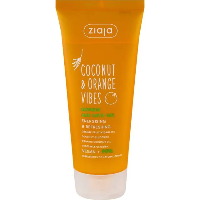 GEL ZA TUSIRANJE ZIAJA COCONUT&ORANGE 200ML ZIAJA