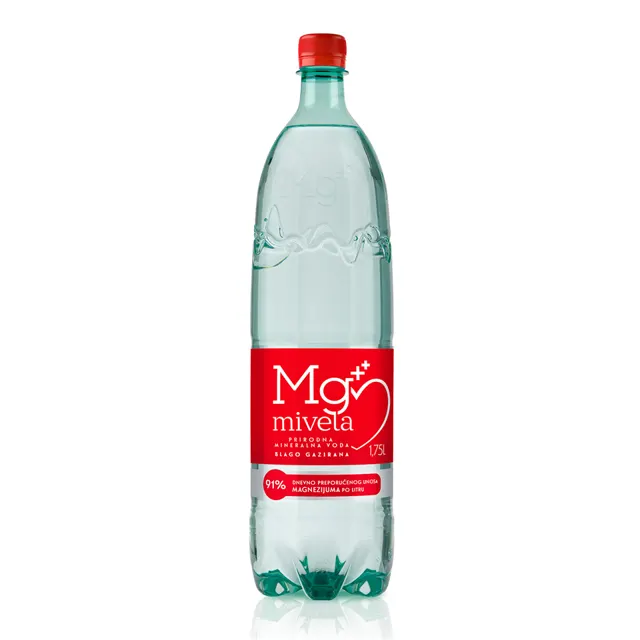 MINERALNA VODA MIVELA MG BLAGO GAZIRANA 1.75L 6/1 PAKET MG MIVELA DOO TRSTENIK