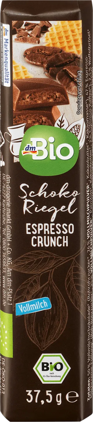 dmBio čok. desert/ uk. espr. kafe 37,5g