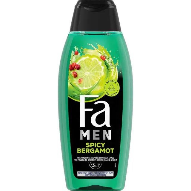 FA GEL ZA TUS SPICY BERGAMOT 400ml FA