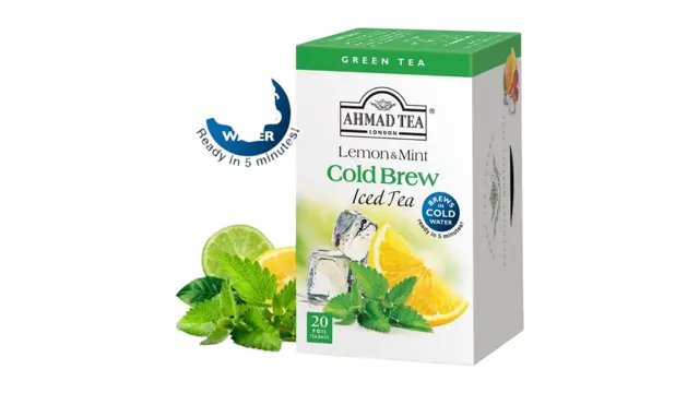 Caj Ahmad ledeni Lemon&Mint 20/1 40g Ahmad Tea