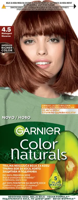 GARNIER Color Naturals boja za kosu 4.5