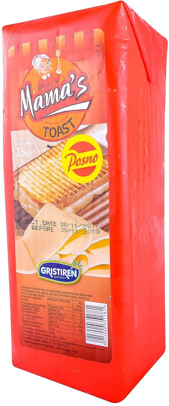 Tost Mama s 2.5kg Gristiren