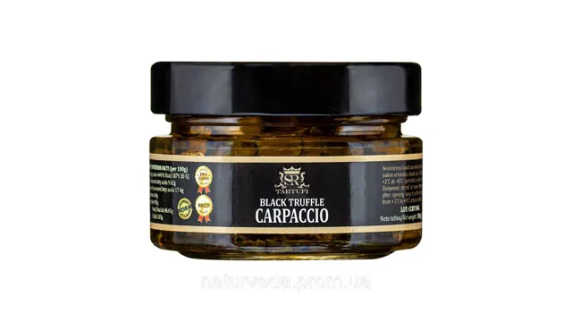 CRNI CARPACCIO 50GR LISTIĆI U ULJU TARTUFI U ULJU 50GR TARTUFI SR TARTUFI SR