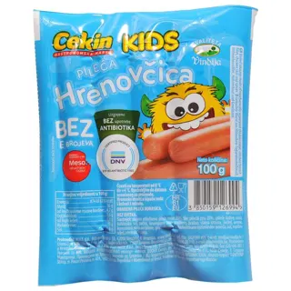 VIRŠLA PILEĆA KIDS BEZ E BROJEVA 100GR CEKIN