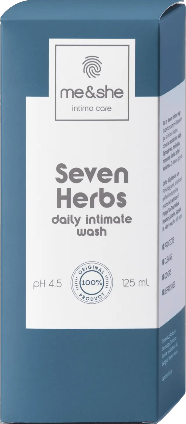 me&she Seven Herbs intimni gel 125 ml me&she