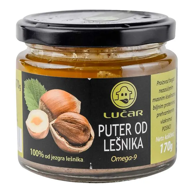 Puter od lesnika Lucar 170g Lucar